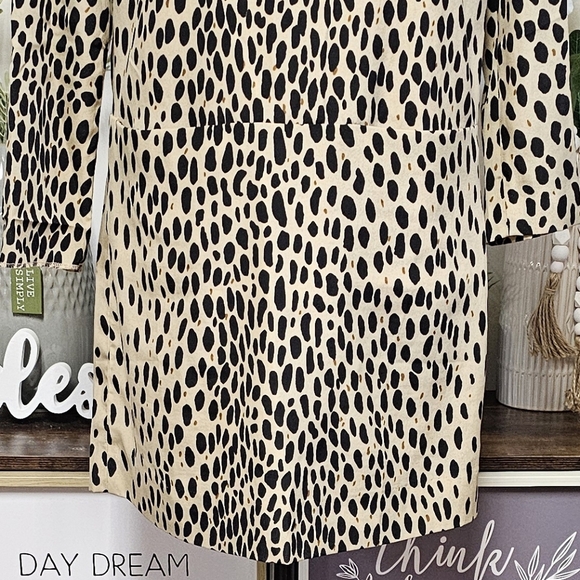 J. CREW | CHEETAH SPOTTED SHEATH DRESS - Picture 8 of 16